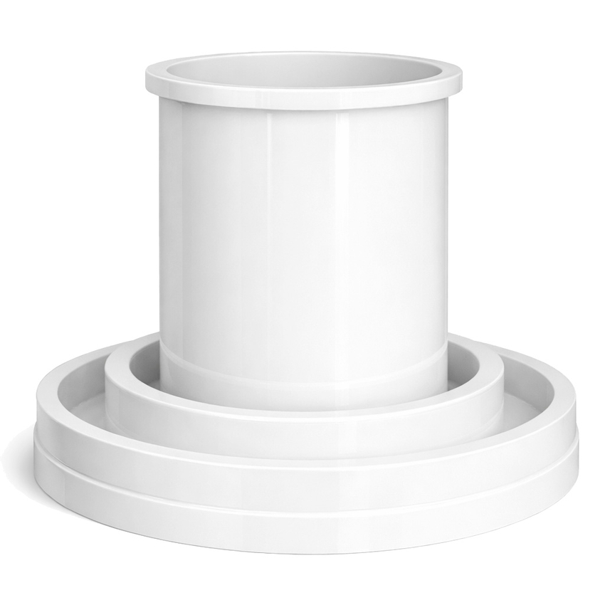 Форма под пресс с крышкой-поршнем (на 3-4 кг)