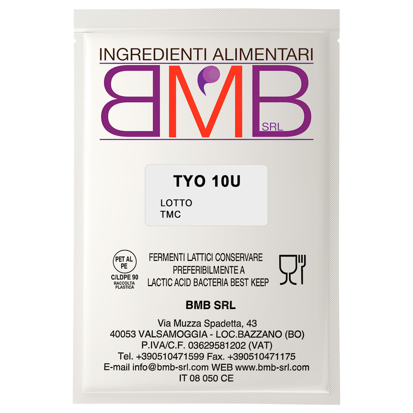 Мезо-термофильная закваска BMB TYO 10U (на 1000-2000 литров молока)